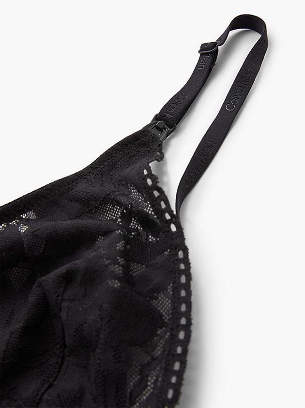 Black Calvin Klein Maternity - Ultra Soft Lace Women Bra | FCVU-83154