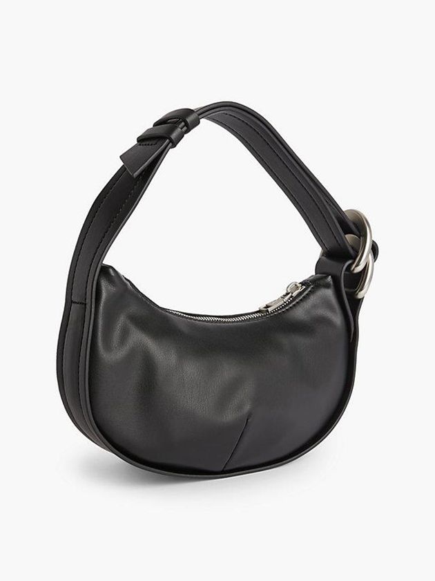 Black Calvin Klein Mini Hobo Women Bags | TSUJ-46185