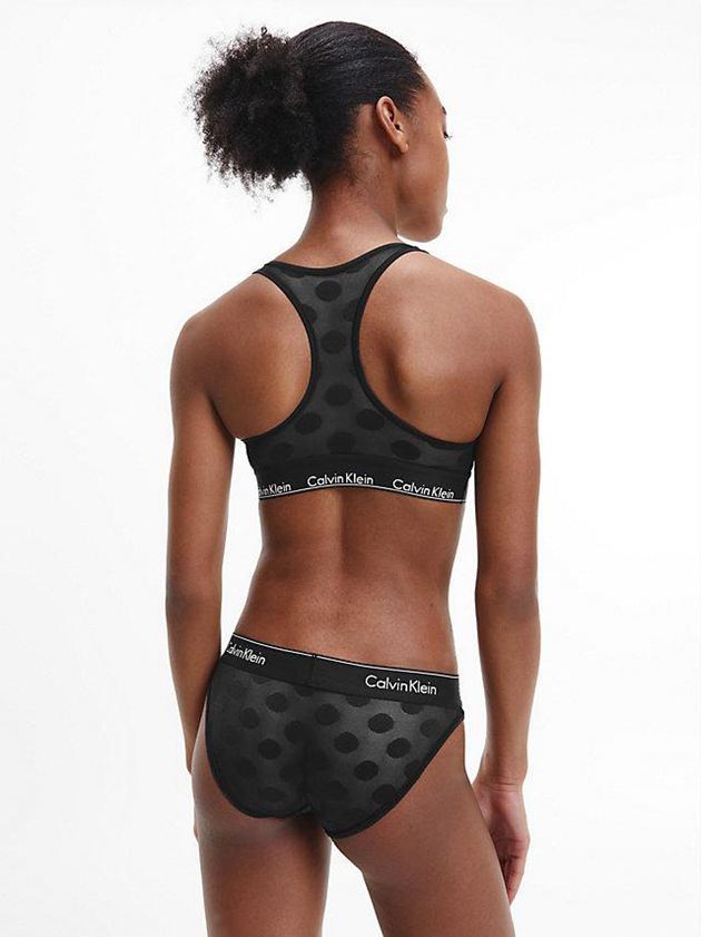 Black Calvin Klein Modern Cotton Women Bra | CUSR-60753