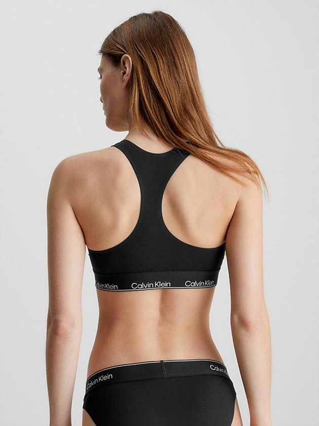 Black Calvin Klein Modern Performance Women Bra | NQTV-87639