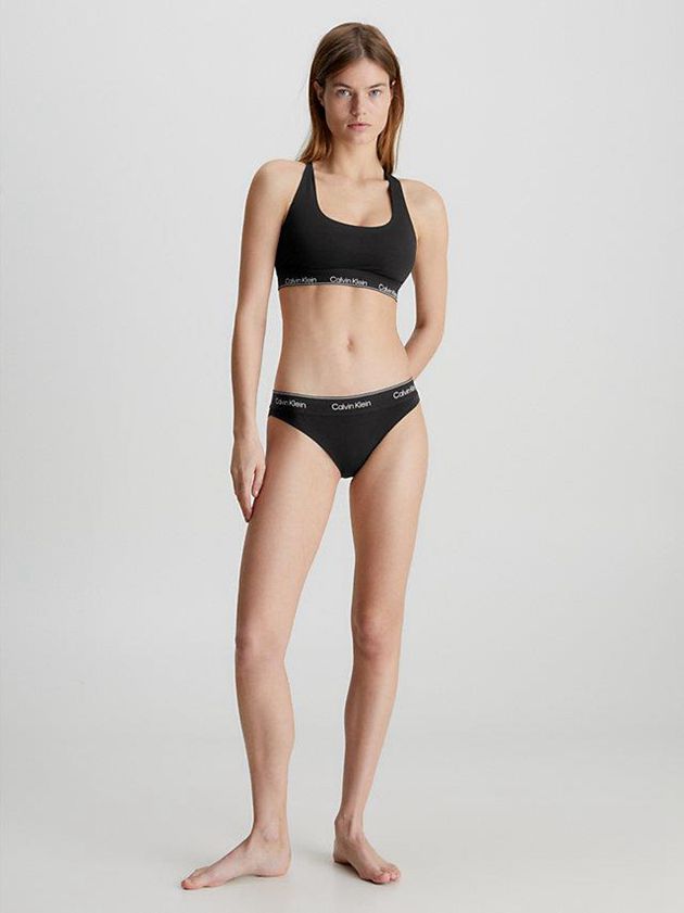 Black Calvin Klein Modern Performance Women Bra | NQTV-87639
