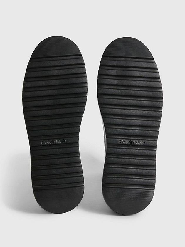 Black Calvin Klein Mules Men Slip On | JSUO-45268
