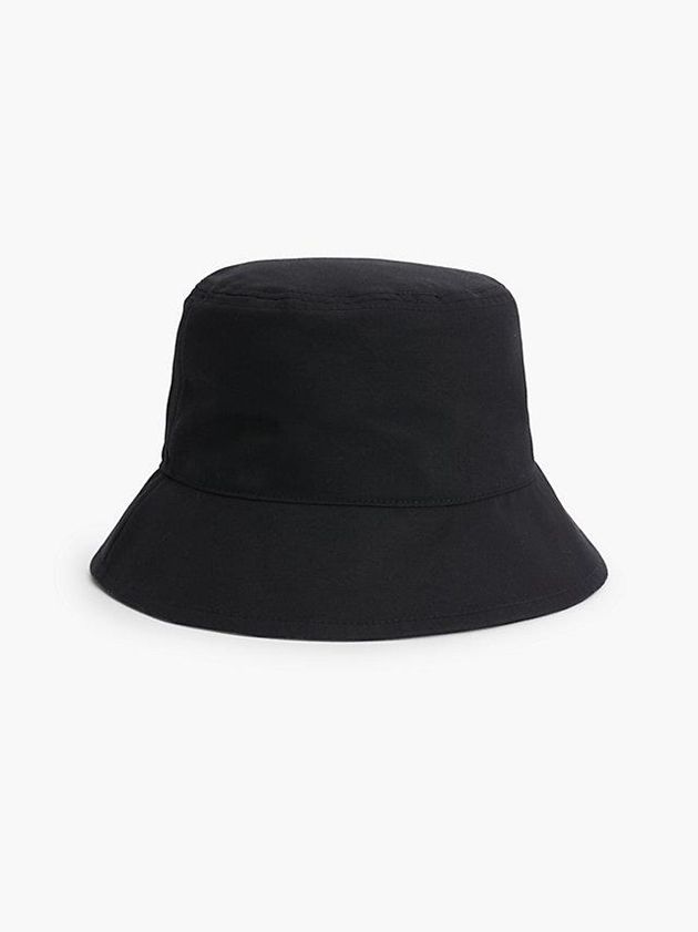 Black Calvin Klein Organic Cotton Bucket - Pride Men Cap | MHQG-04257
