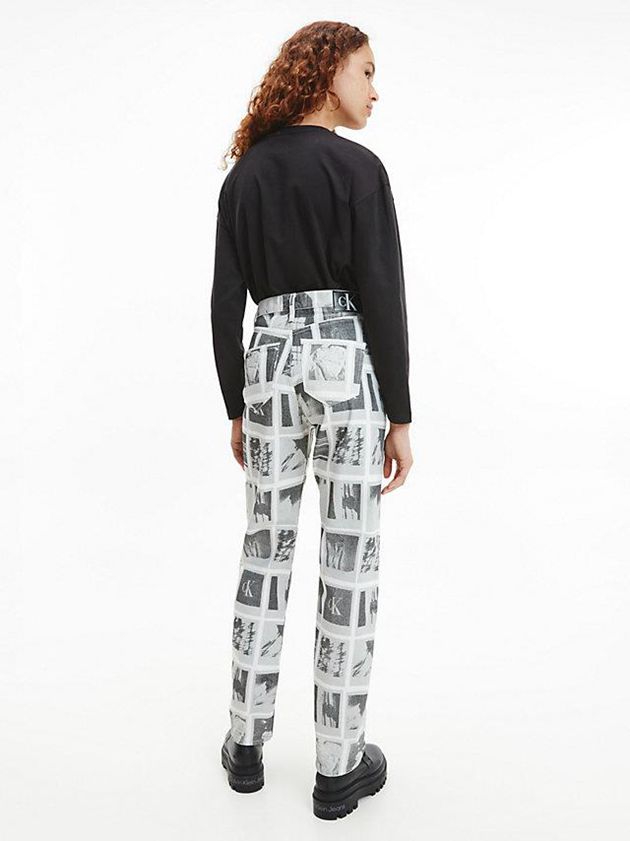 Black Calvin Klein Organic Cotton Long Sleeve Women T-Shirt | UVRP-36980