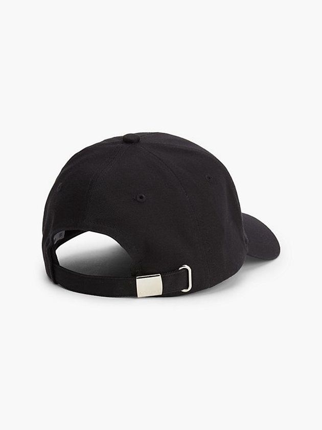Black Calvin Klein Organic Cotton Men Cap | YFWK-07396