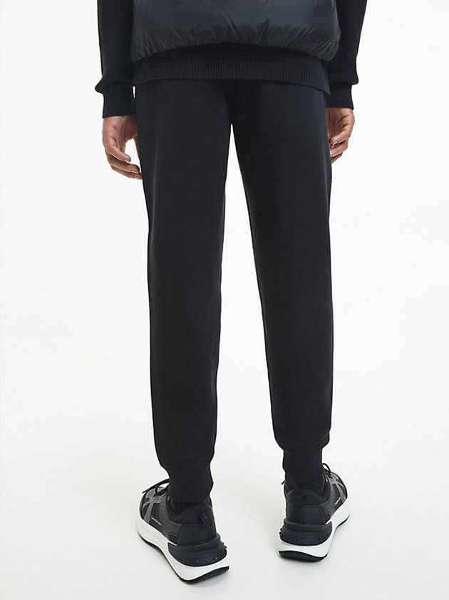 Black Calvin Klein Organic Cotton Men Joggers | HSME-58937