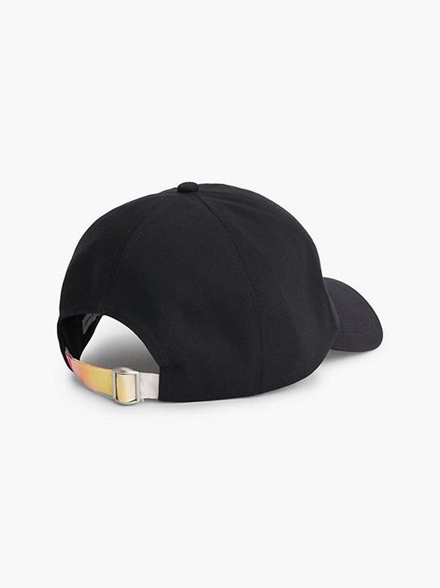 Black Calvin Klein Organic Cotton - Pride Men Cap | PXMB-46978