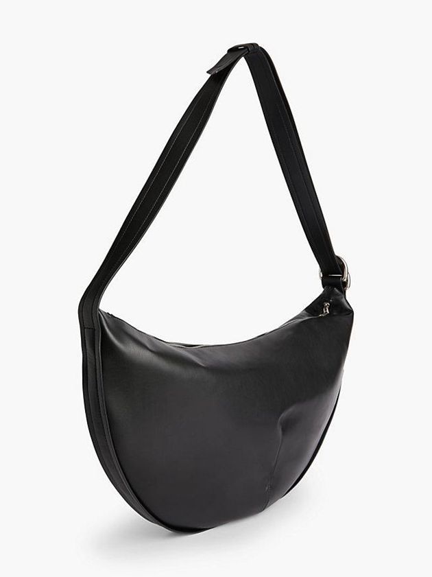 Black Calvin Klein Oversized Hobo Women Bags | FCNI-08746