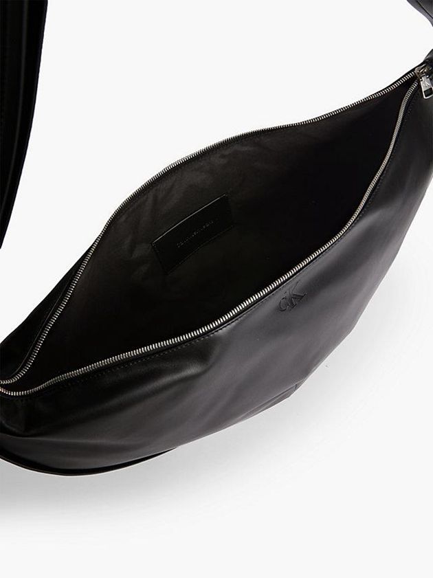 Black Calvin Klein Oversized Hobo Women Bags | FCNI-08746