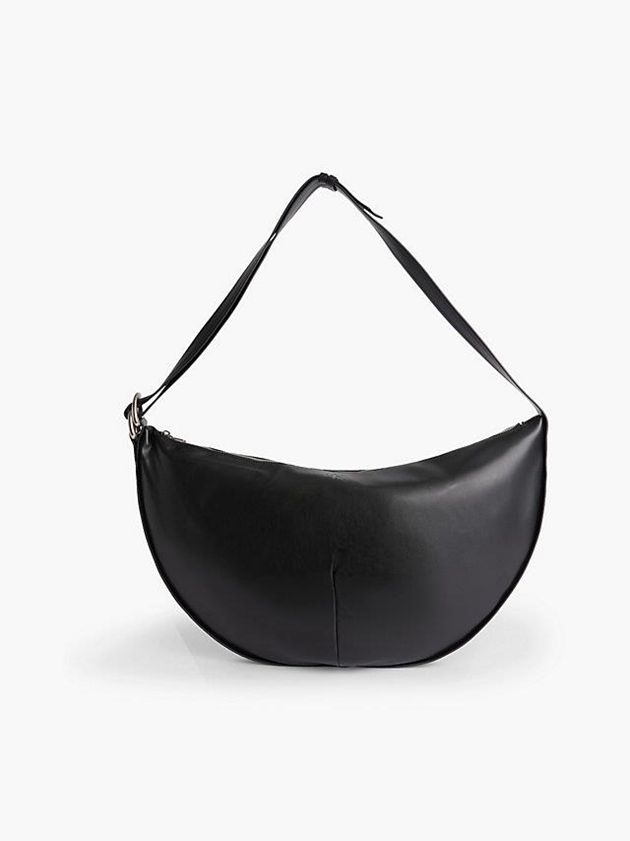 Black Calvin Klein Oversized Hobo Women Bags | FCNI-08746