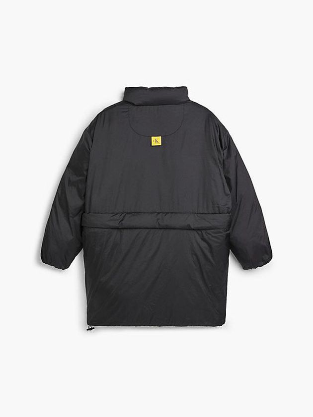 Black Calvin Klein Oversized Packable Puffer Women Coat | BVHY-96402