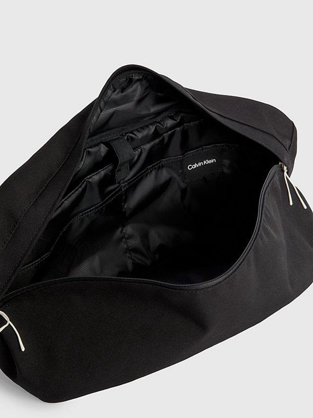 Black Calvin Klein Oversized Recycled Bum Women Bags | YPDS-36247