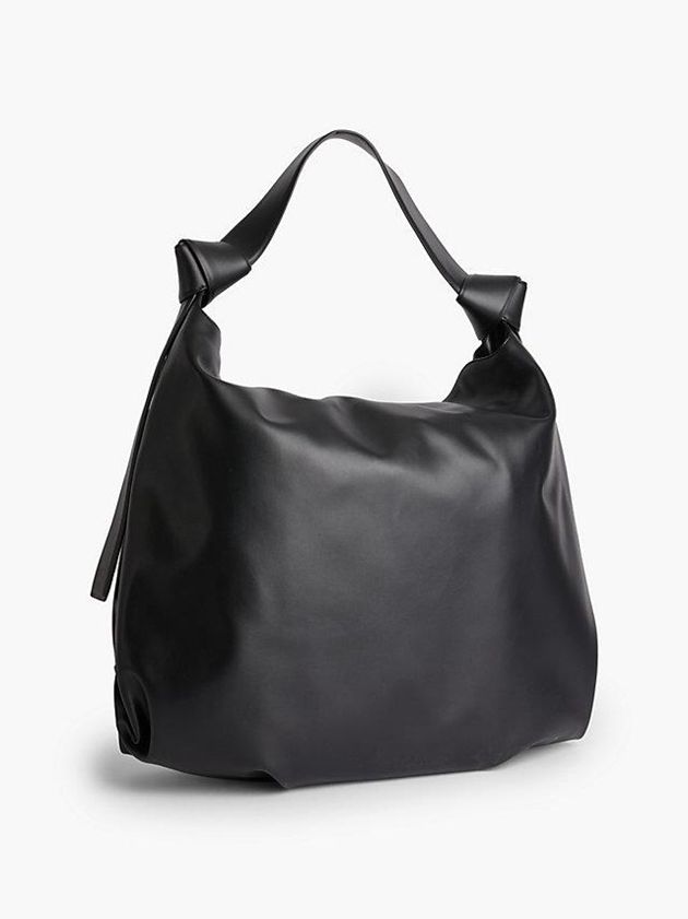 Black Calvin Klein Oversized Recycled Tote Women Bags | DJNL-18723