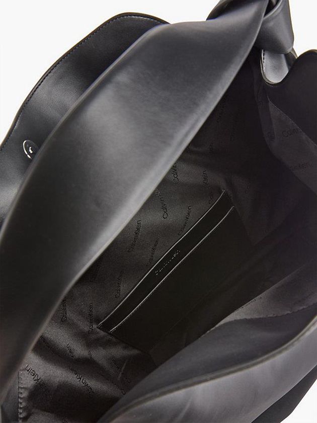 Black Calvin Klein Oversized Recycled Tote Women Bags | DJNL-18723