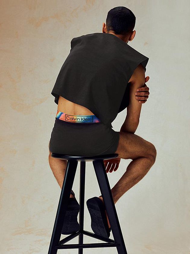 Black Calvin Klein Pride Men Briefs | FTHG-78934