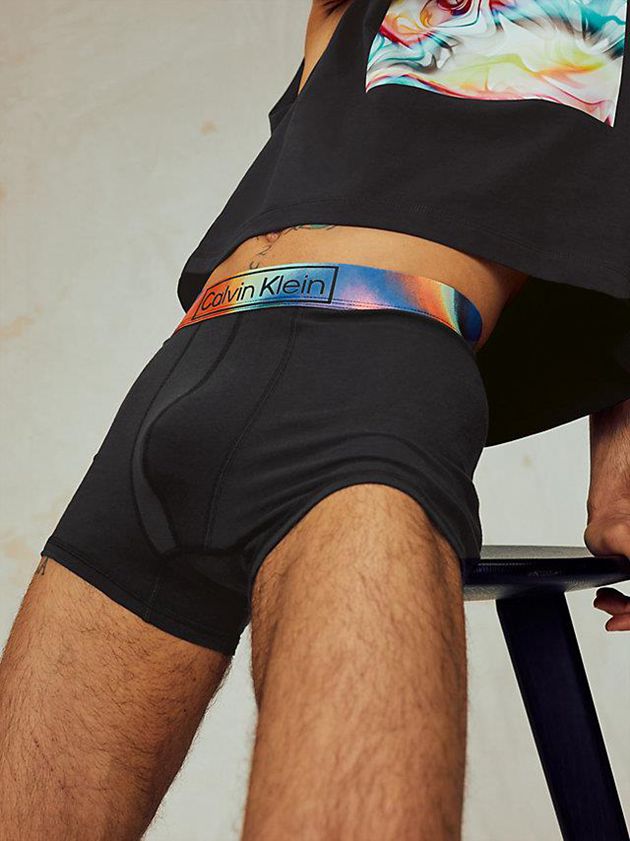 Black Calvin Klein Pride Men Briefs | FTHG-78934