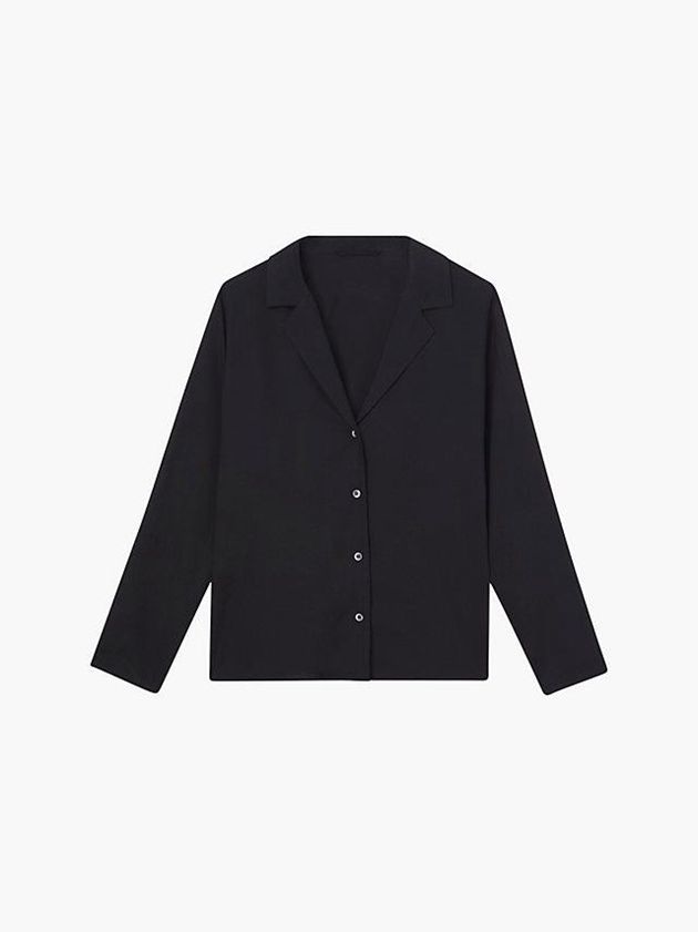 Black Calvin Klein Pyjama Women Top | YSZQ-98143