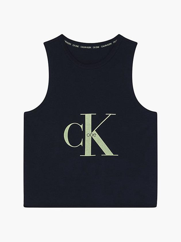 Black Calvin Klein Pyjama - CK One Women Top | PLBD-07864