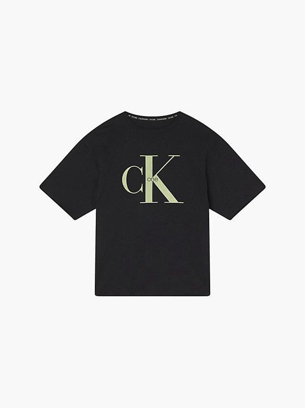 Black Calvin Klein Pyjama - CK One Women Top | UVEN-89302