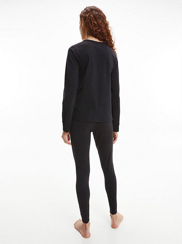 Black Calvin Klein Pyjama - CK One Women Top | NPTF-15642