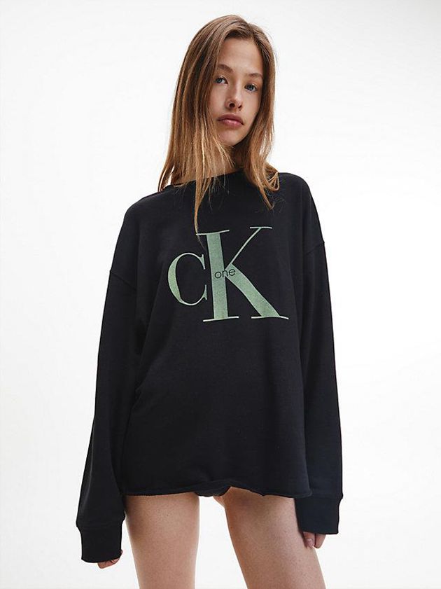 Black Calvin Klein Pyjama - CK One Women Top | ACDJ-58130