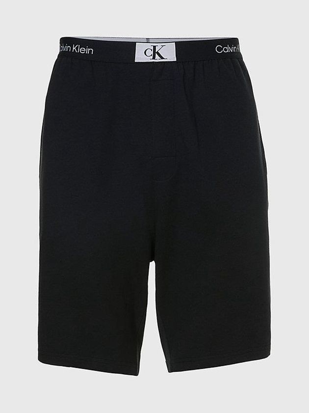 Black Calvin Klein Pyjama - Ck96 Men Shorts | YNEQ-89206
