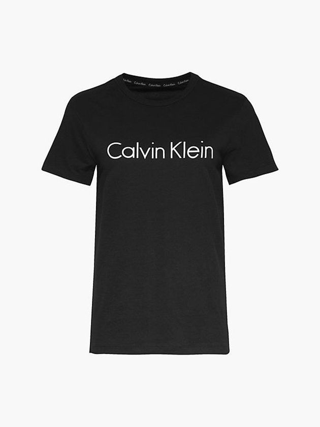 Black Calvin Klein Pyjama - Comfort Cotton Women Top | RPJG-60935