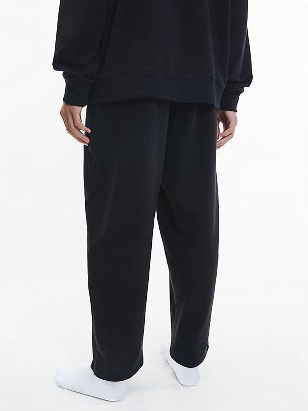 Black Calvin Klein Pyjama - Embossed Icon Men Pants | BGOC-79132
