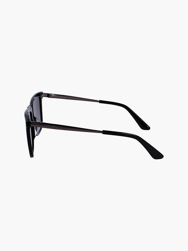 Black Calvin Klein Rectangle Men Sunglasses | LDZT-53087