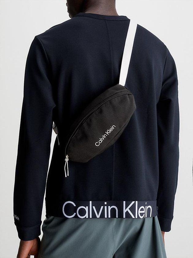 Black Calvin Klein Recycled Bum Women Bags | VZJD-83724