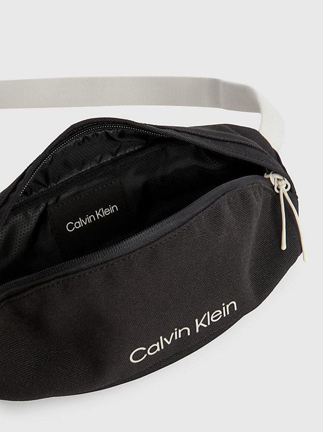 Black Calvin Klein Recycled Bum Women Bags | VZJD-83724