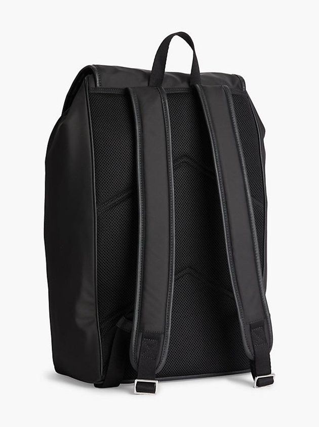 Black Calvin Klein Recycled Business Men Backpack | UJDE-28790