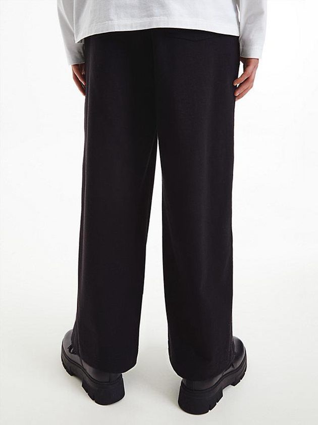 Black Calvin Klein Recycled Cotton Men Joggers | JYGC-70614