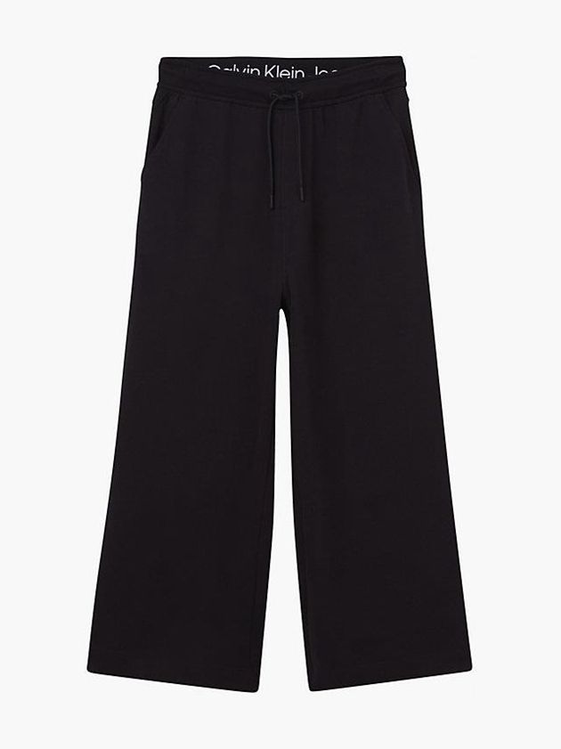 Black Calvin Klein Recycled Cotton Men Joggers | JYGC-70614