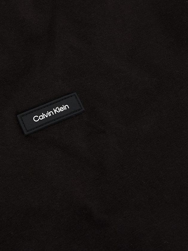 Black Calvin Klein Recycled Cotton Men T-Shirt | ONIZ-05614