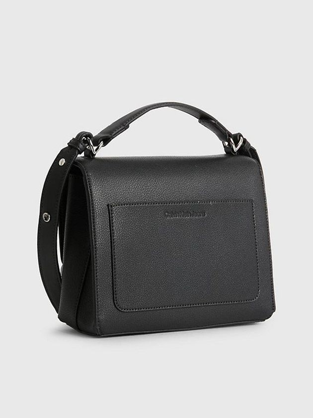 Black Calvin Klein Recycled Crossbody Women Bags | IPQD-35614