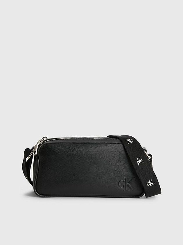 Black Calvin Klein Recycled Crossbody Women Bags | PCXT-91360