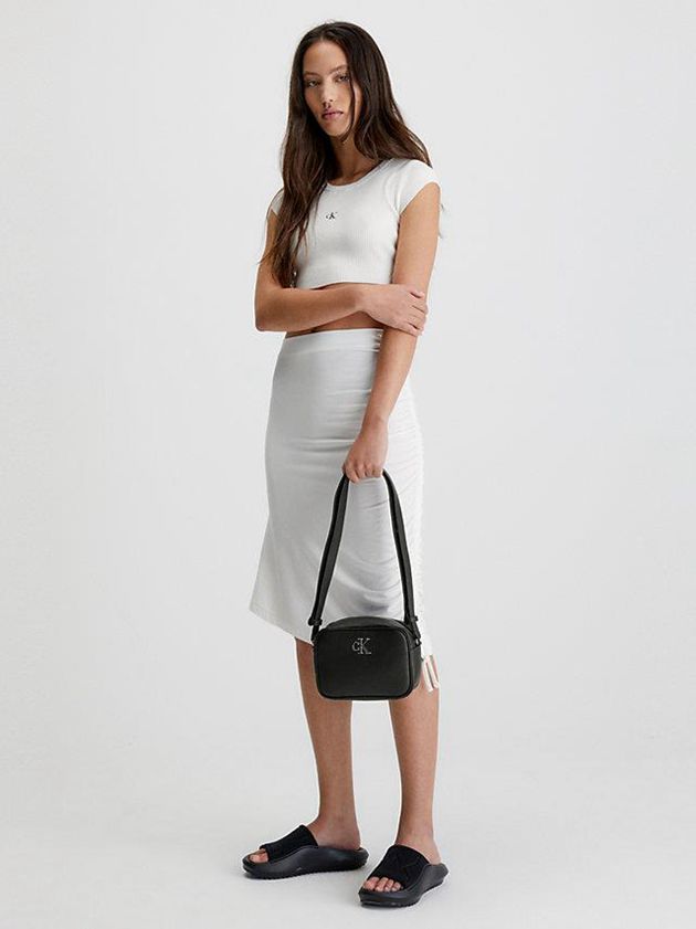 Black Calvin Klein Recycled Crossbody Women Bags | XCVR-01526