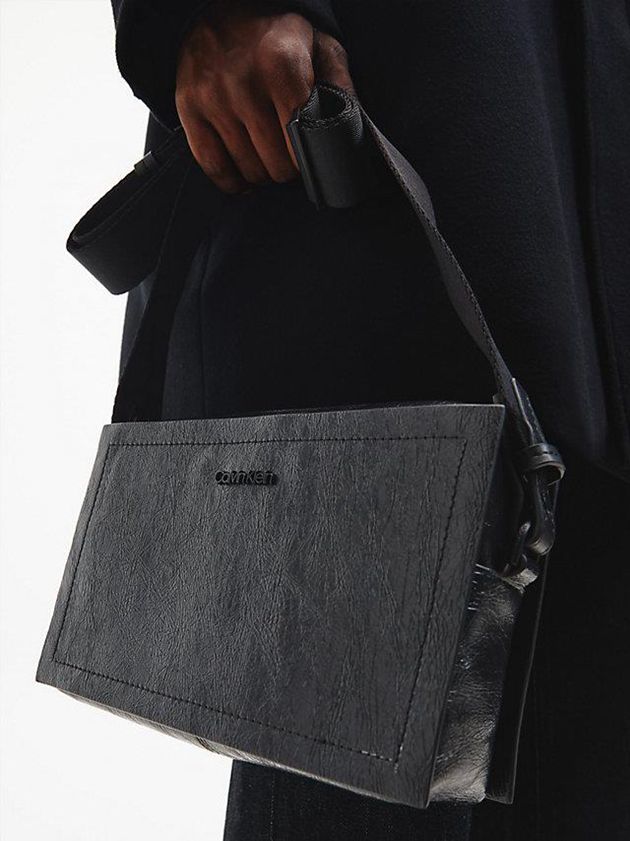 Black Calvin Klein Recycled Crossbody Women Bags | PEYS-45190