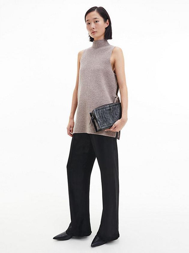 Black Calvin Klein Recycled Crossbody Women Bags | PEYS-45190