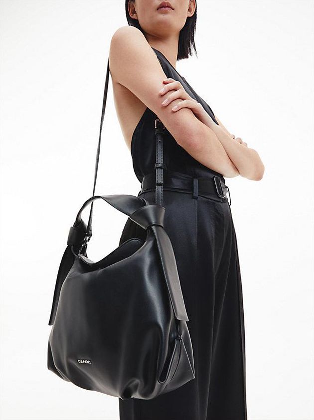 Black Calvin Klein Recycled Crossbody Women Bags | ZEOH-56120