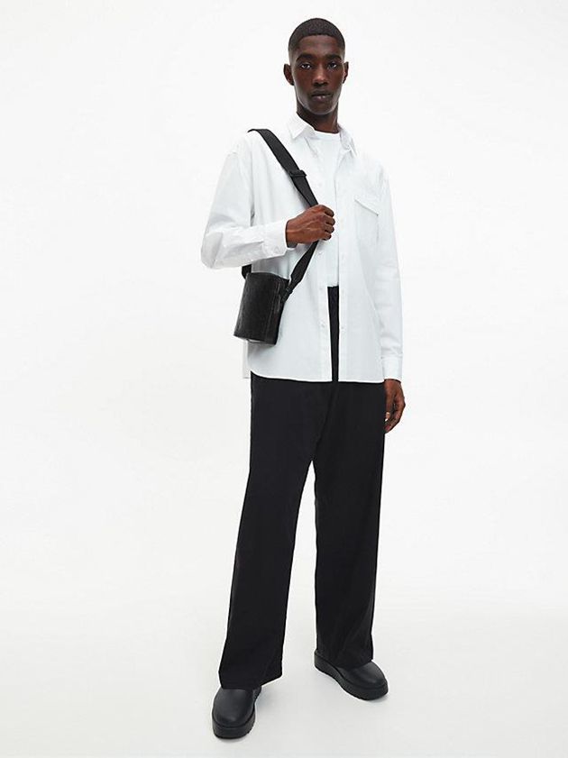 Black Calvin Klein Recycled Crossbody Women Bags | ZCWM-85164