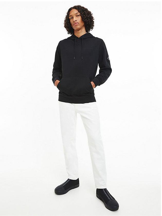 Black Calvin Klein Recycled High-Top Men Sneakers | UJVK-07235