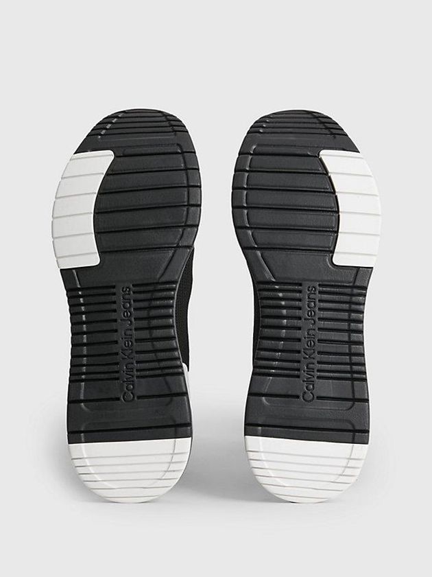 Black Calvin Klein Recycled High-Top Sock Men Sneakers | XJRA-18690