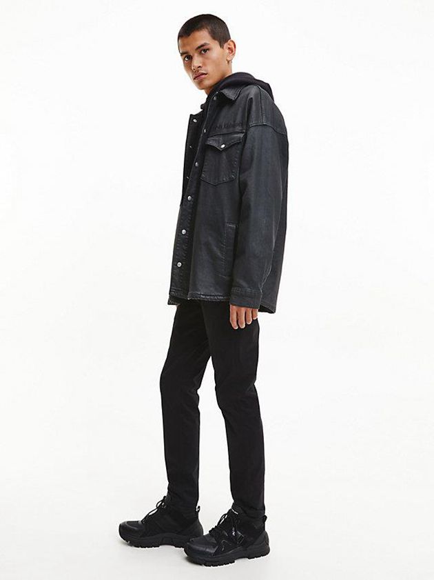 Black Calvin Klein Recycled Hybrid Hiking Men Boots | FEYO-81390
