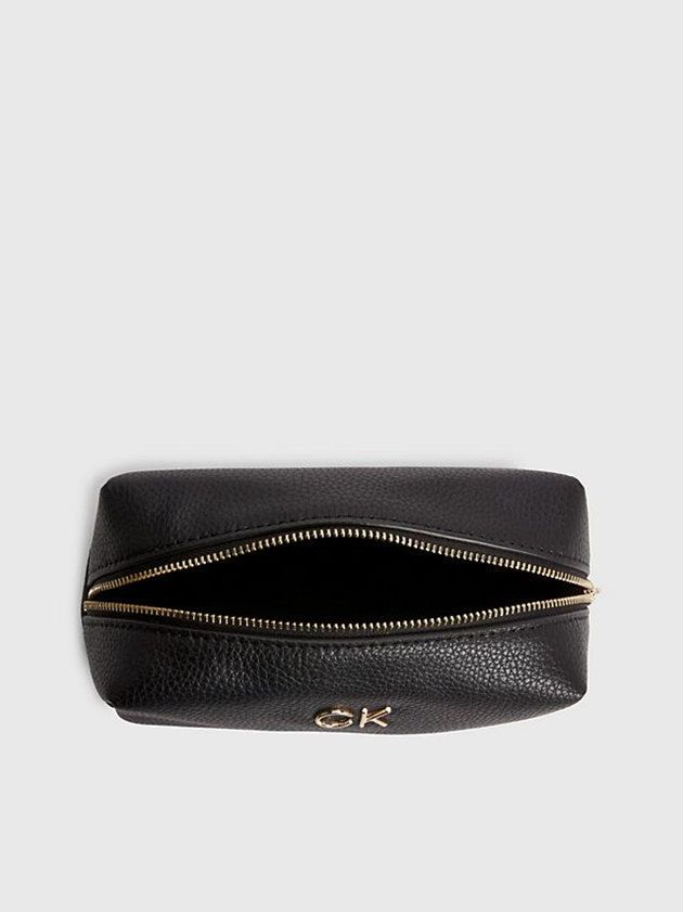 Black Calvin Klein Recycled Makeup Women Bags | RLFS-04752