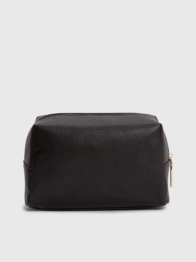 Black Calvin Klein Recycled Makeup Women Bags | RLFS-04752