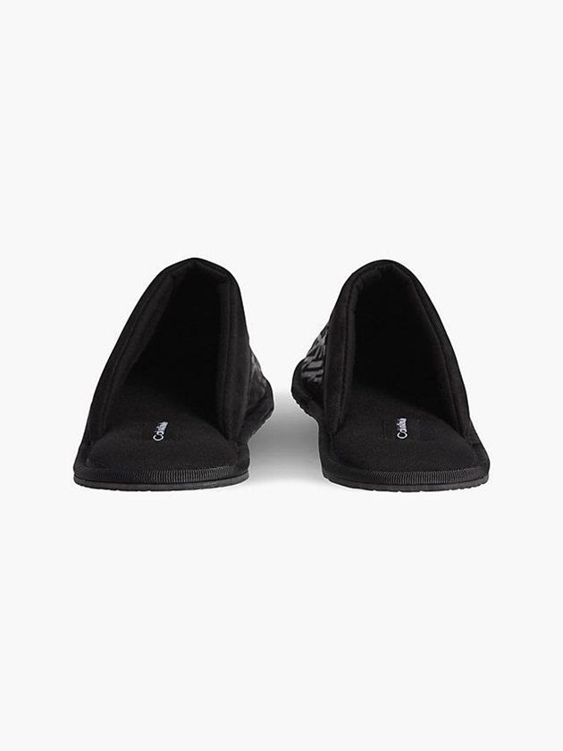 Black Calvin Klein Recycled Men Slippers | ODIJ-81476
