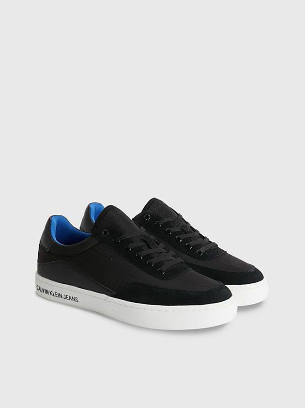 Black Calvin Klein Recycled Men Sneakers | VTRX-80946