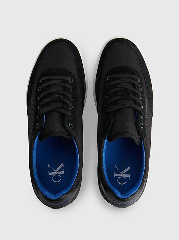 Black Calvin Klein Recycled Men Sneakers | VTRX-80946